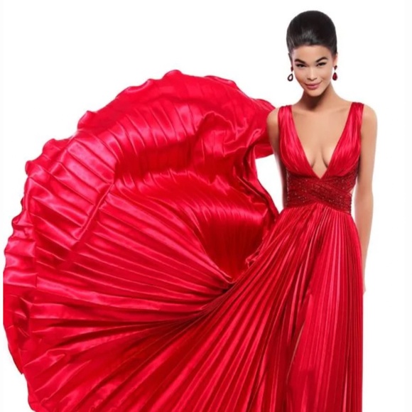 Tarik Ediz 50444 Dress - Picture 4 of 7